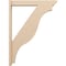 Ekena Millwork 5 1/2-in W x 34-in D x 46-in H Funston Slat Rough Cedar Woodgrain TimberThane Outlooker, Primed Tan OUTUR055X34X46FST24RCPR - alternate 6